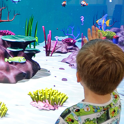 Interactive Virtual Aquarium