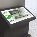 Touchscreen Customised Postcard